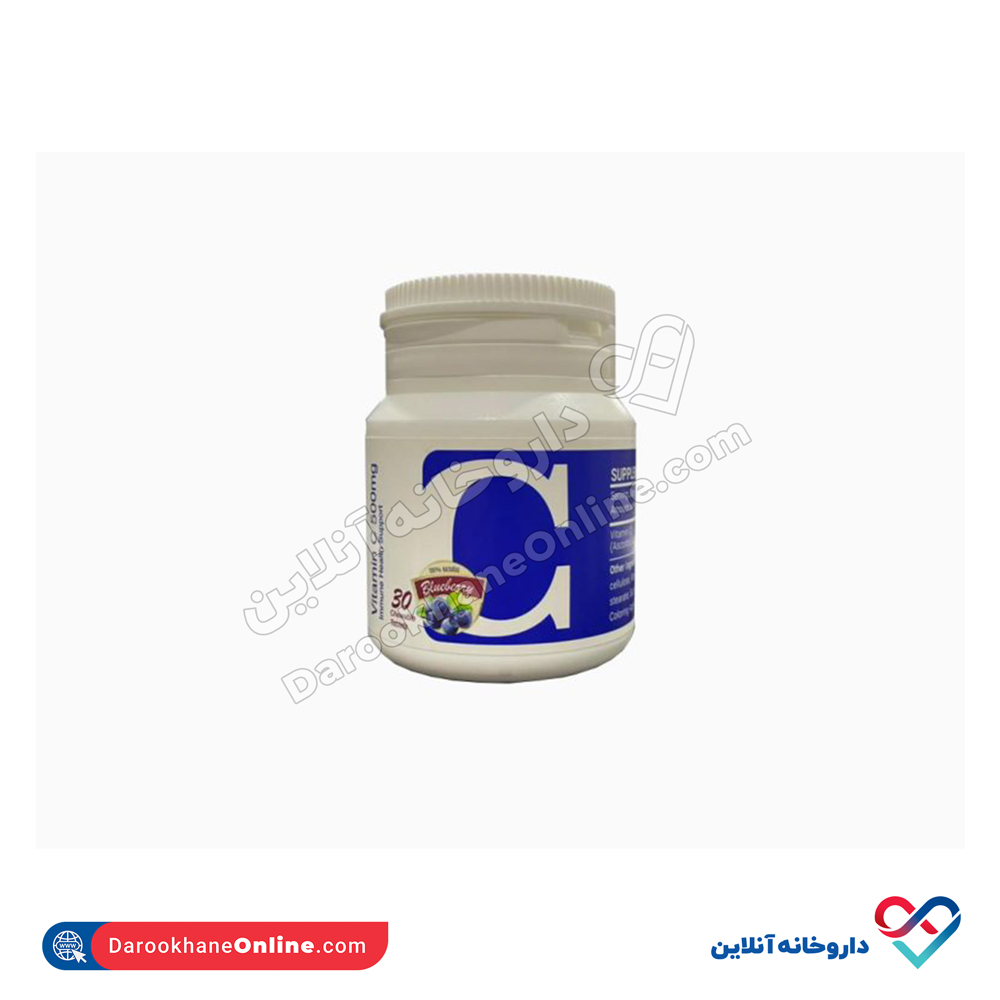 قرص جویدنی ویتامین ث 500 پاد جندی شاپور 30 عددی - Image 1